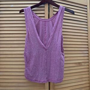 Lululemon Athletica Pink V Neck Tank Top Size 4